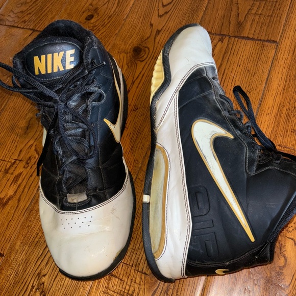 Nike Max Air Men’s High Top Basketball Sneakers - Picture 1 of 5
